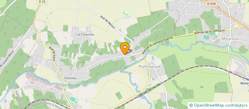 localisation de l'entreprise DOMEN ELEC  POMMEUSE