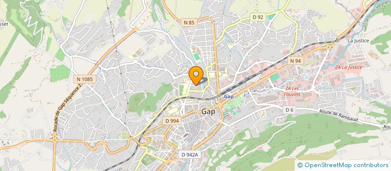 localisation de l'entreprise DOMENE 91  GAP