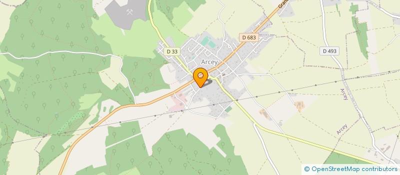 localisation de l'entreprise DOMENICHELLI SARL à ARCEY
