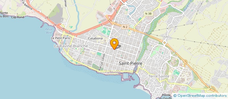 localisation de l'entreprise DOMENLEPRINCE à SAINT-PIERRE