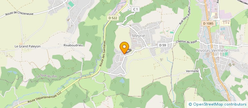 localisation de l'entreprise DOMERGO  MEYRIE