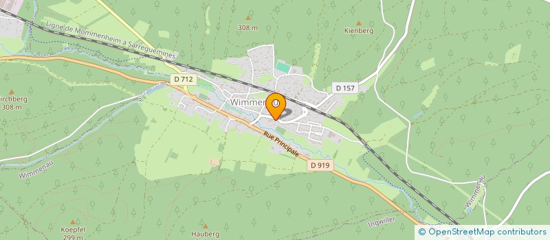 localisation de l'entreprise DOMES  WIMMENAU