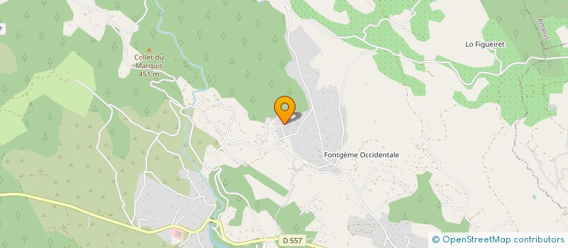 localisation de l'entreprise DOMESPACE à FLAYOSC