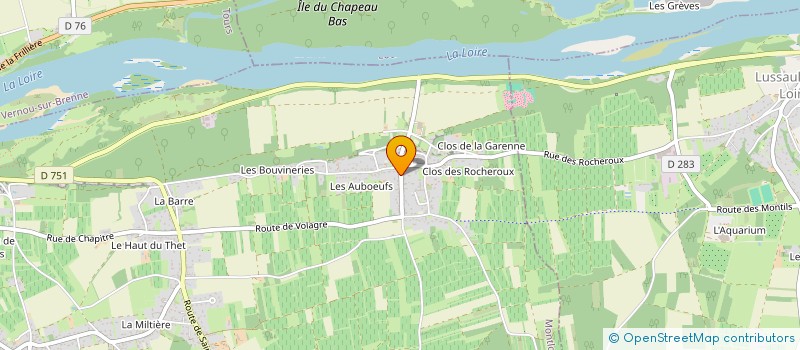 localisation de l'entreprise DOMESURE à MONTLOUIS-SUR-LOIRE
