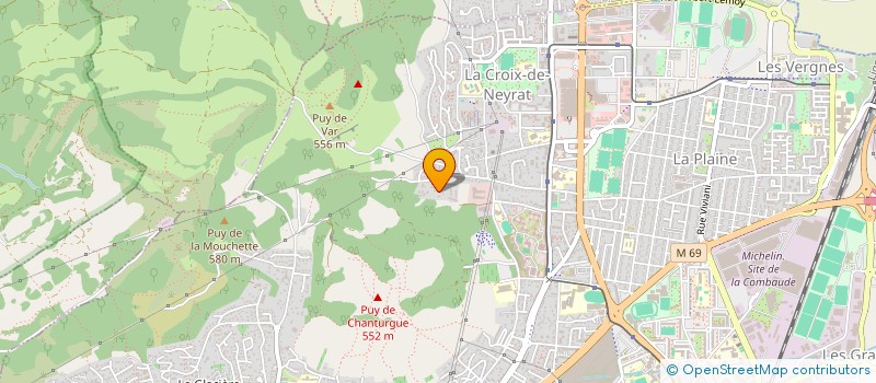 localisation de l'entreprise DOMEX RENOVATION  CLERMONT-FERRAND