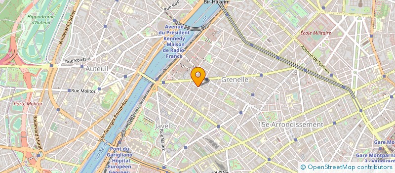 localisation de l'entreprise DOMEXP INTERNATIONAL à PARIS