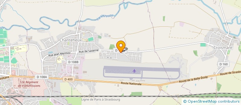 localisation de l'entreprise DOMFREROL  CHANTEHEUX