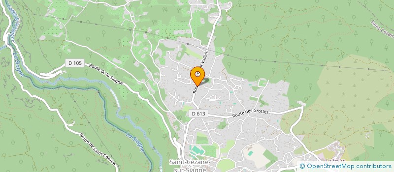 localisation de l'entreprise DOMG CONSEIL à SAINT-CEZAIRE-SUR-SIAGNE