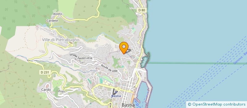 localisation de l'entreprise DOMHAD à BASTIA