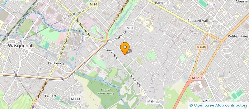 localisation de l'entreprise DOMI à CROIX