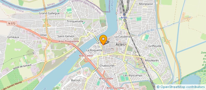 localisation de l'entreprise DOMI à ARLES
