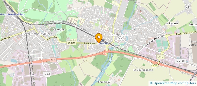 localisation de l'entreprise DOMI BAT 77 à TOURNAN-EN-BRIE