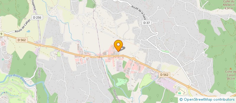 localisation de l'entreprise DOMI C J ENTRETIEN à MONTAUROUX