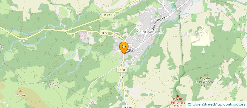 localisation de l'entreprise DOMI CILE à SAINT-SATURNIN