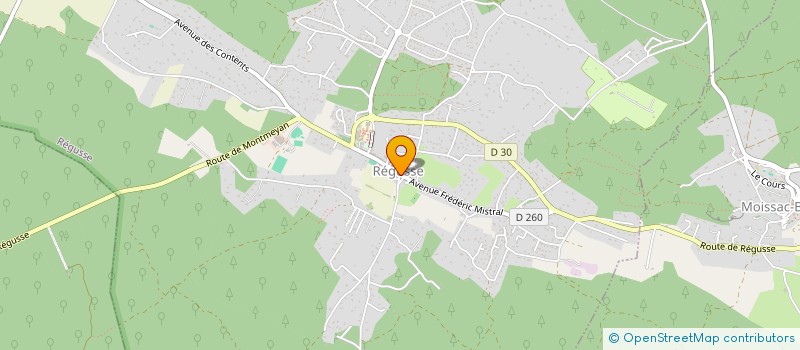 localisation de l'entreprise DOMI-CILE 83 à BAUDINARD-SUR-VERDON