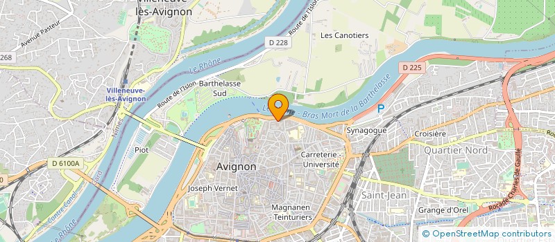 localisation de l'entreprise DOMI COIFFURES à AVIGNON