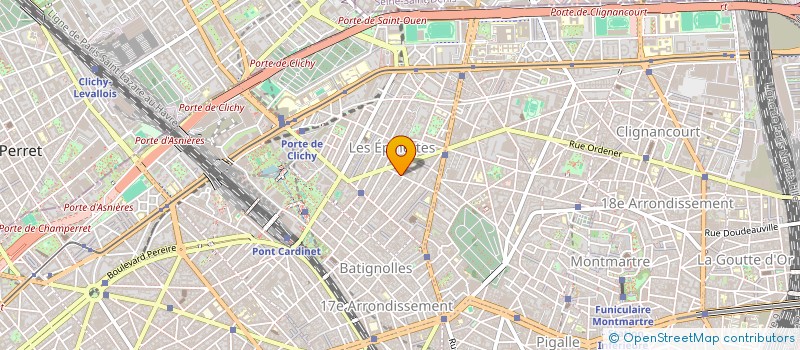 localisation de l'entreprise DOMI-COLIS COURSES EXPRESS à PARIS