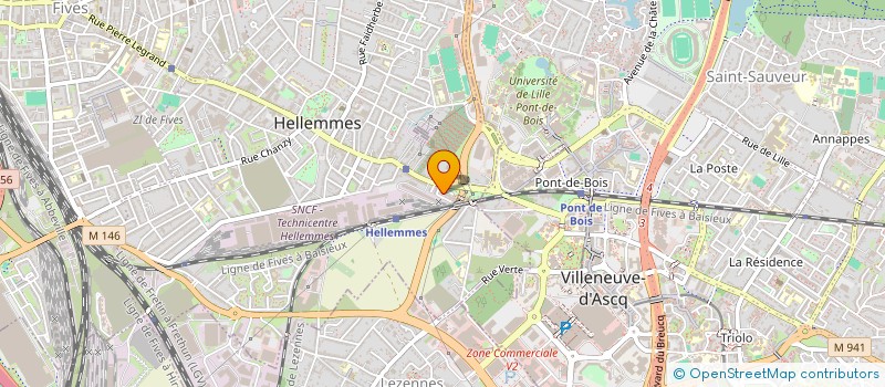 localisation de l'entreprise DOMI COURSES à LILLE