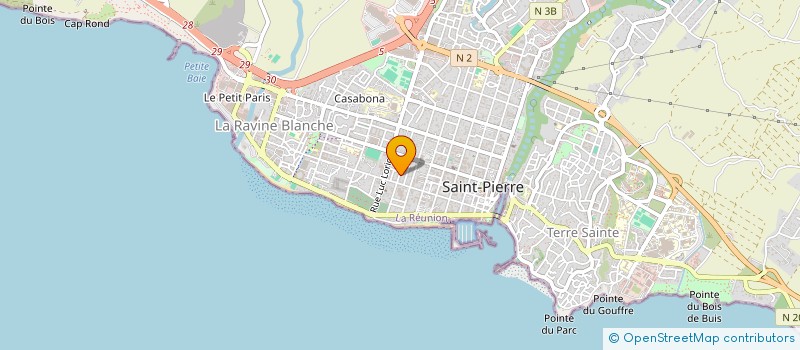 localisation de l'entreprise DOMI-ESTHETIC à SAINT-PIERRE