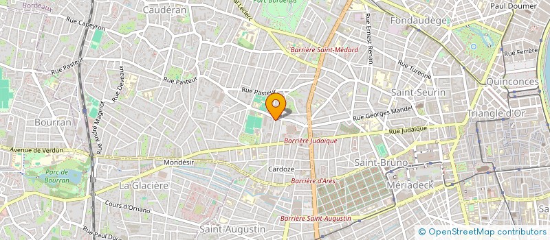 localisation de l'entreprise DOMI GESTION DE PATRIMOINE  BORDEAUX