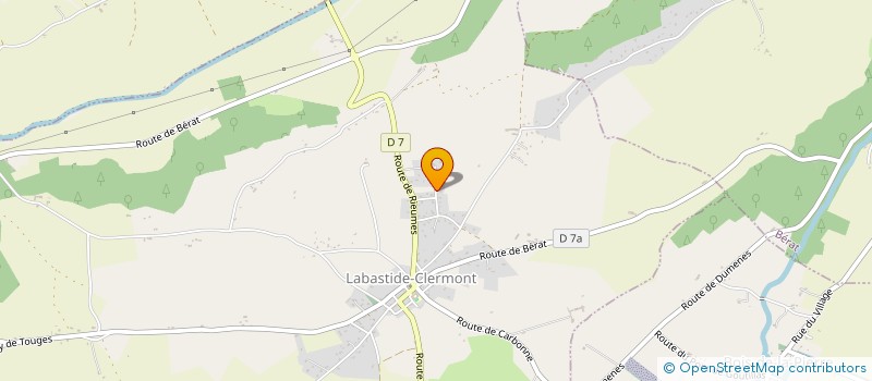 localisation de l'entreprise DOMI MENUISERIE DESIGN  LABASTIDE-CLERMONT