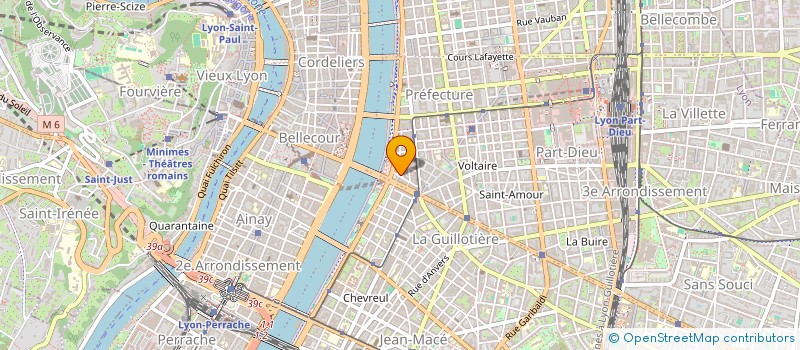 localisation de l'entreprise DOMI PSY  LYON