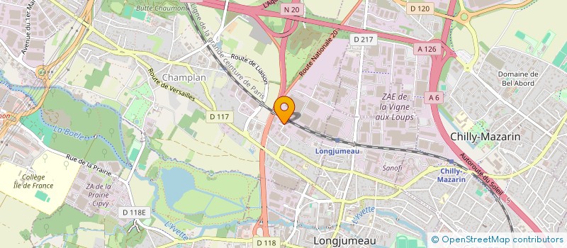 localisation de l'entreprise DOMI-SERTH à CHAMPLAN