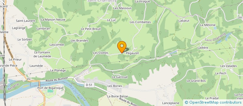 localisation de l'entreprise DOMI VITAE AFRMV  SAINT-CHAMASSY