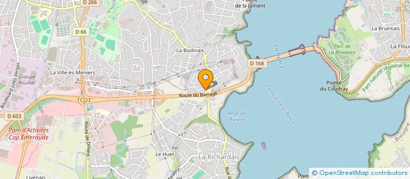 localisation de l'entreprise DOMIANE  LA RICHARDAIS