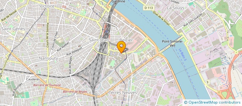 localisation de l'entreprise DOMICALIS  BORDEAUX