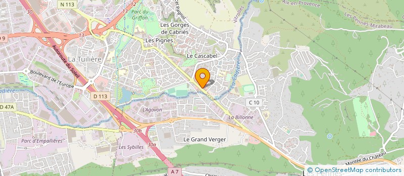 localisation de l'entreprise DOMICALL  VITROLLES