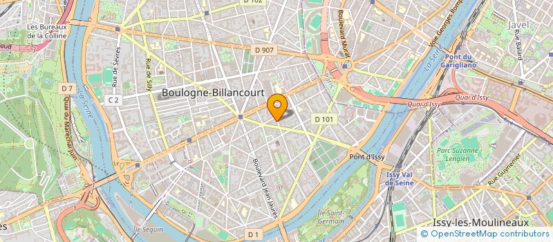 localisation de l'entreprise DOMICASE à BOULOGNE BILLANCOURT