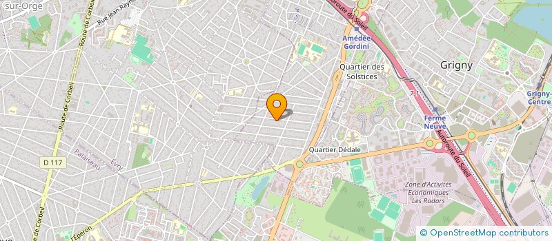 localisation de l'entreprise DOMICI 91 à VIRY-CHATILLON