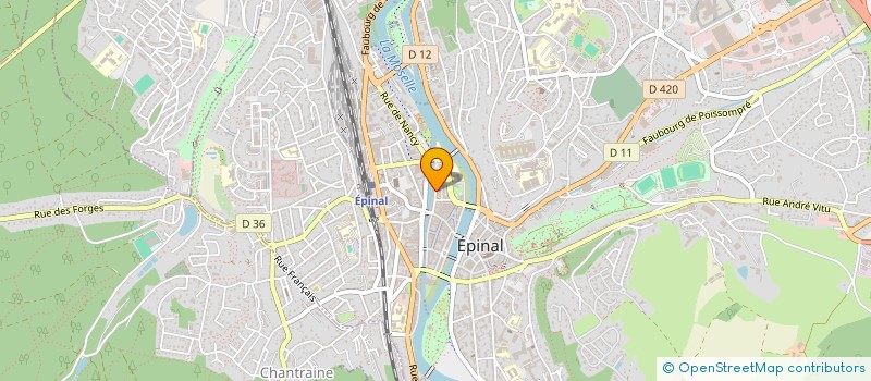 localisation de l'entreprise DOMICIBLE à EPINAL