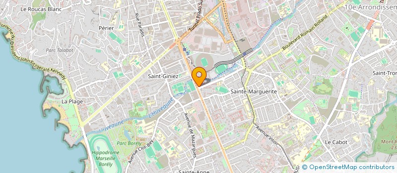 localisation de l'entreprise DOMICIEL à MARSEILLE