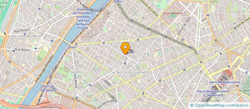 localisation de l'entreprise DOMICIEL  PARIS