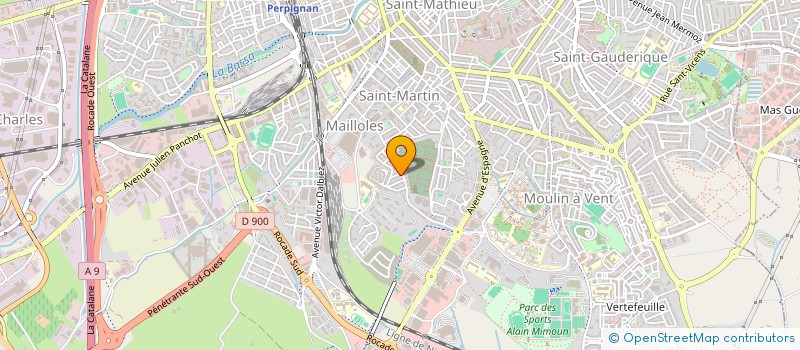 localisation de l'entreprise DOMICIL +  PARIS