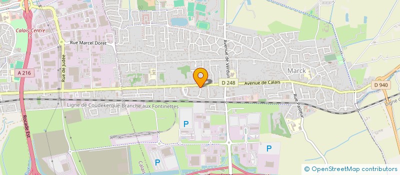 localisation de l'entreprise DOMICIL'HAIR  MARCK