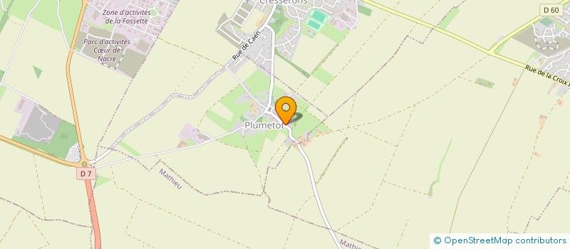 localisation de l'entreprise DOMICILE A COTE  PLUMETOT