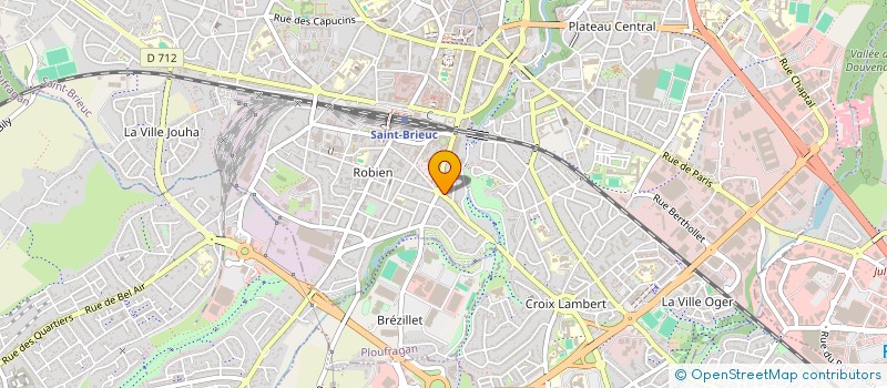 localisation de l'entreprise DOMICILE CLEAN ARMOR à SAINT-BRIEUC