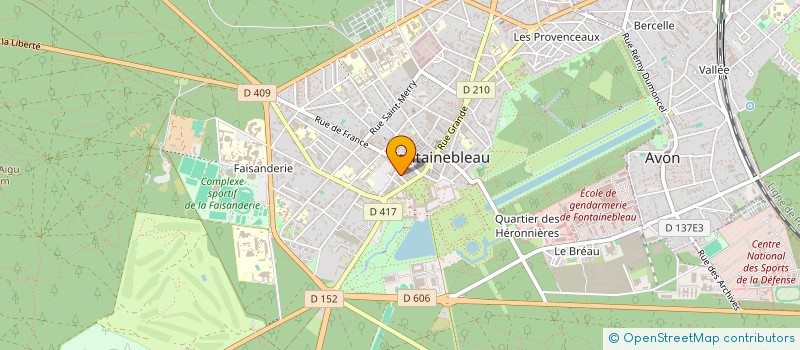 localisation de l'entreprise DOMICILE CLEAN FONTAINEBLEAU à FONTAINEBLEAU