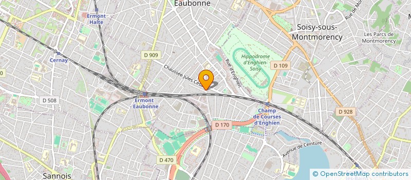 localisation de l'entreprise DOMICILE CONSEILS SERVICES à EAUBONNE