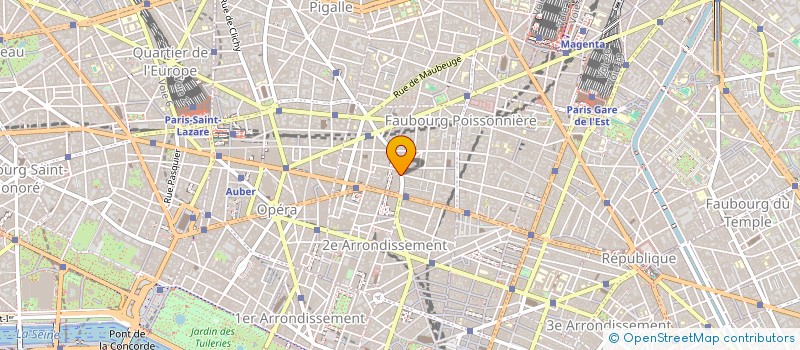 localisation de l'entreprise DOMICILE FIXE CONSEILS IMMOBILIER  PARIS