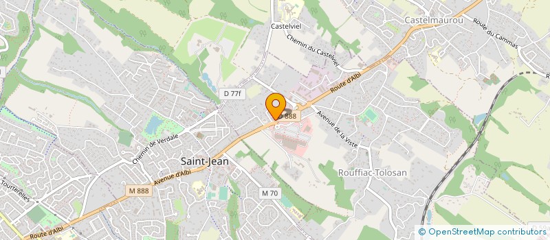localisation de l'entreprise DOMICILE-PC à ROUFFIAC-TOLOSAN