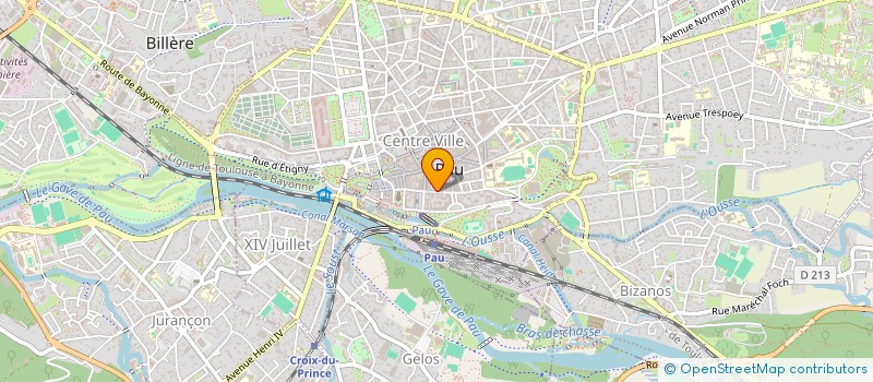 localisation de l'entreprise DOMICILE PLURI SERVICES à PAU