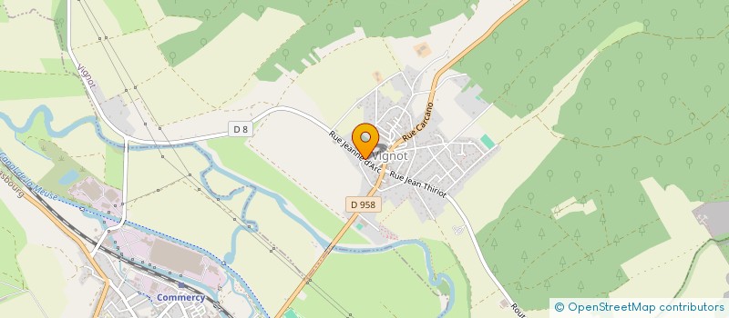 localisation de l'entreprise DOMICILE PNEUS SERVICES à VIGNOT