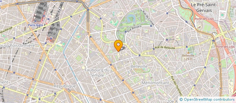 localisation de l'entreprise DOMICILE REBEVAL  PARIS