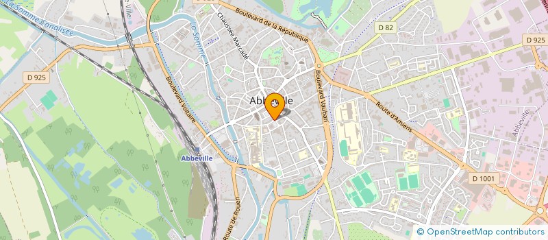 localisation de l'entreprise DOMICILE SANTE BOULAN à ABBEVILLE