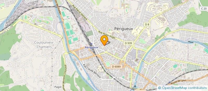 localisation de l'entreprise DOMICILE SERVICE DE DORDOGNE à PERIGUEUX