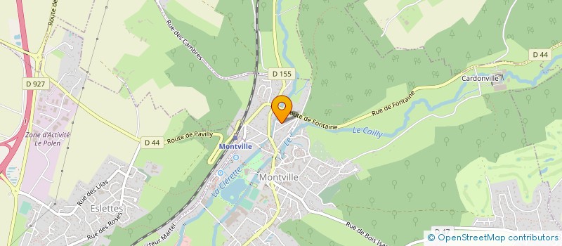 localisation de l'entreprise DOMICILE SERVICES à MONTVILLE